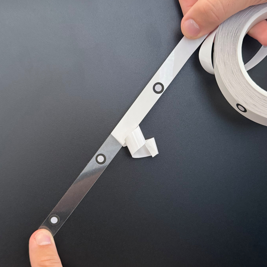 tape being stuck